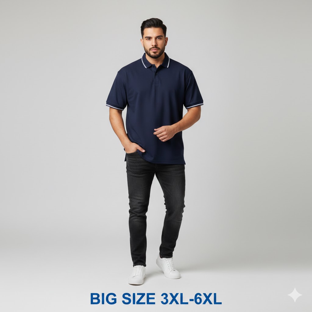 เสื้อโปโลไซส์ใหญ่